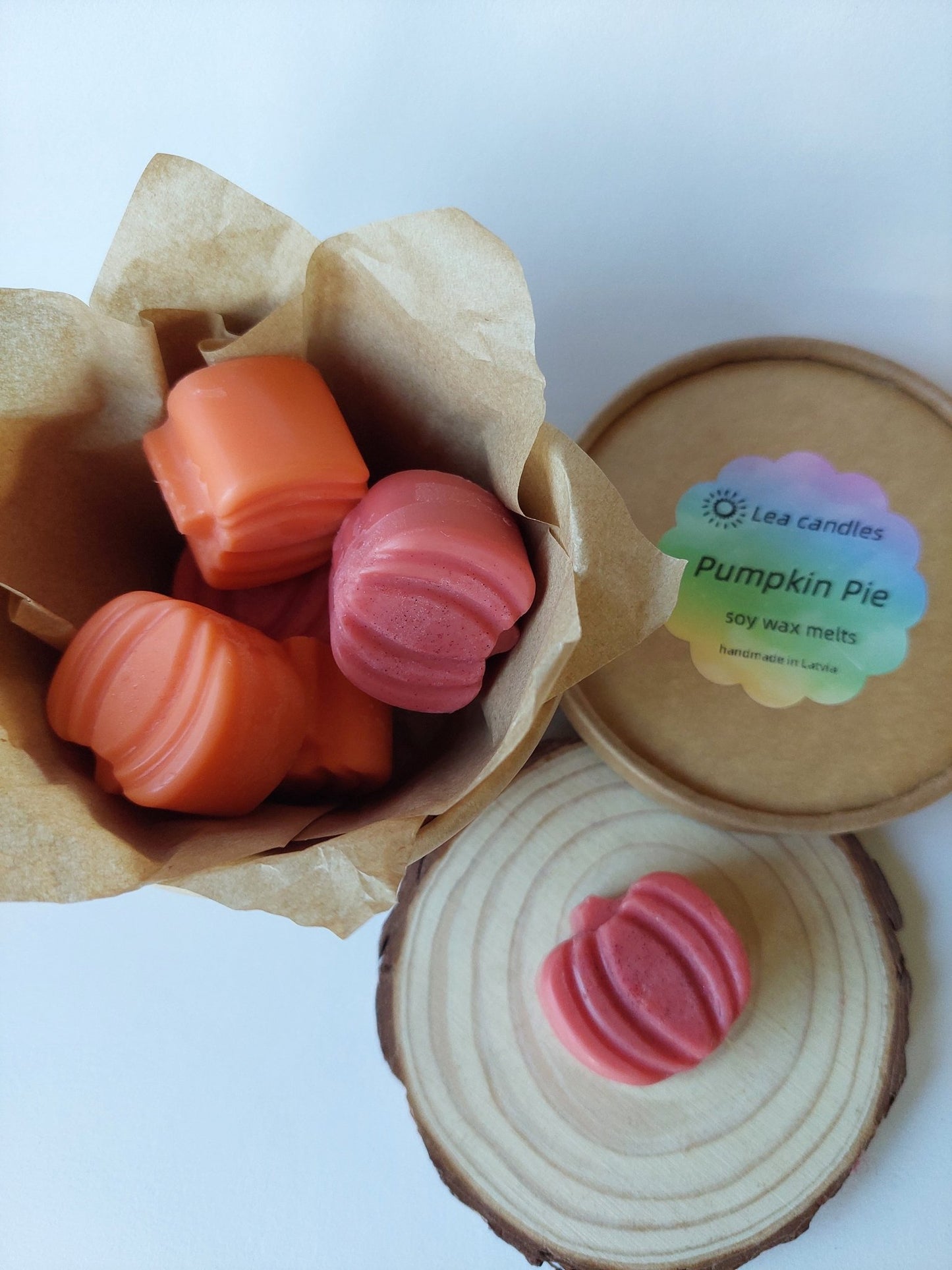 Pumpkin Pie Wax Melts - Lea CandlesPumpkin Pie Wax Melts