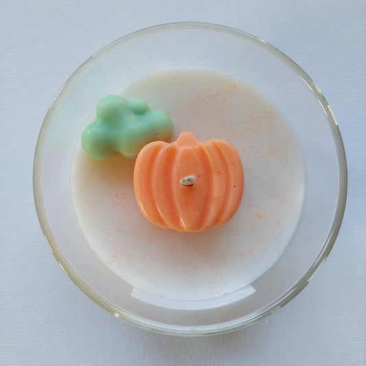 Soy wax candle with Pumpkin 6.5 oz - Lea CandlesSoy wax candle with Pumpkin 6.5 oz