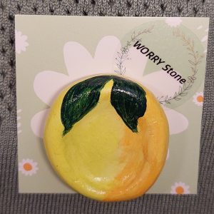 lemon worry stone