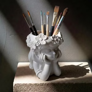 flower girl ceramic vase